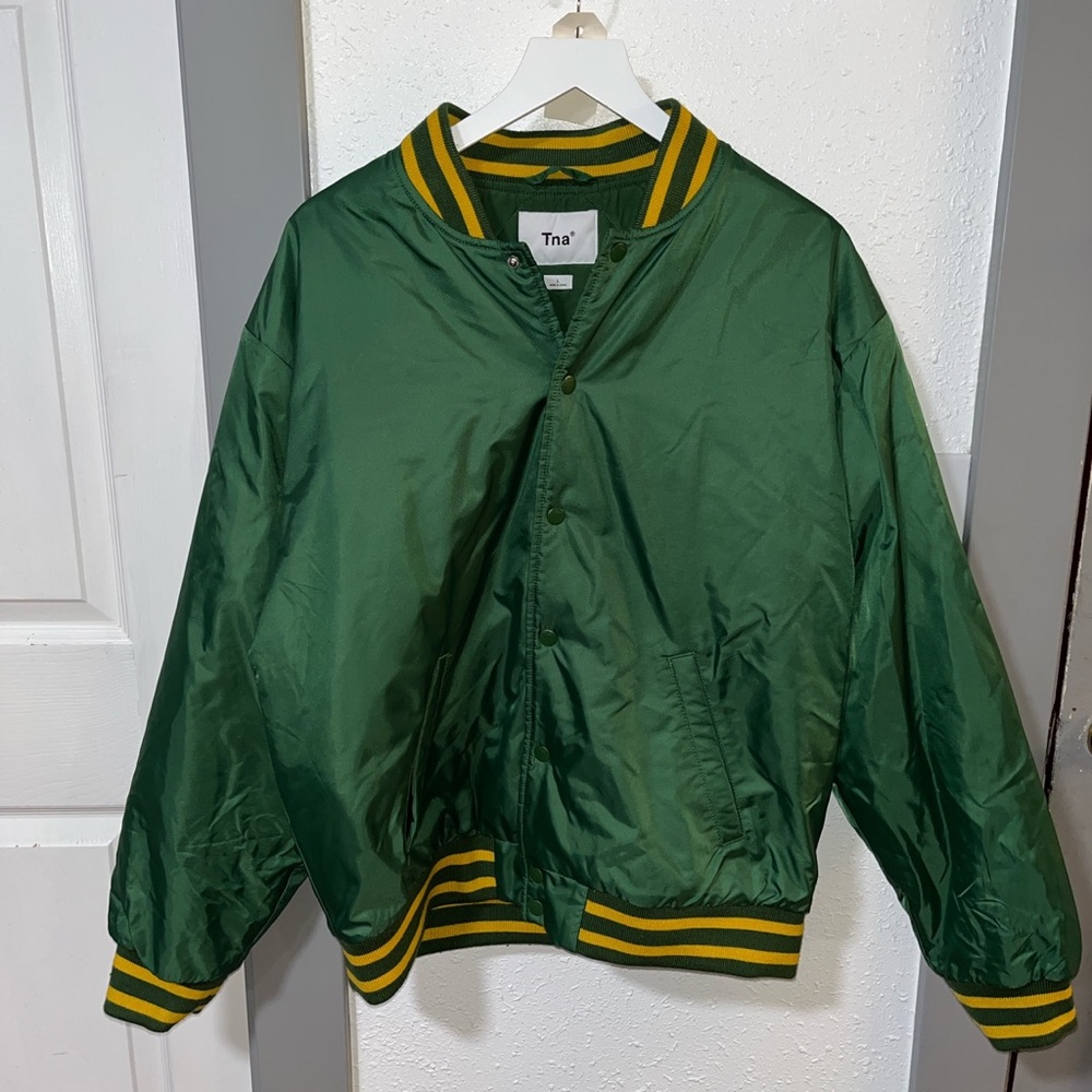 ARITZIA SATIN STARTER JACKET